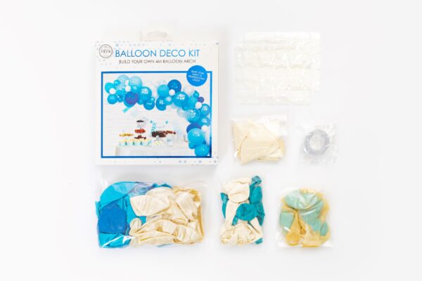 Balloon deco kit blue - Image 2