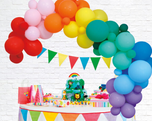 Balloon deco kit rainbow