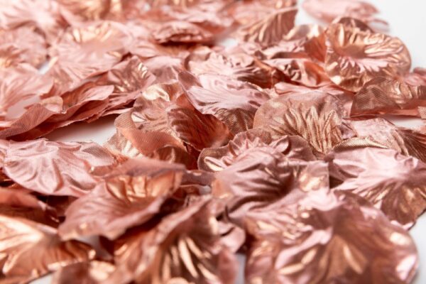 144 Rose petals metallic rose gold - Image 2