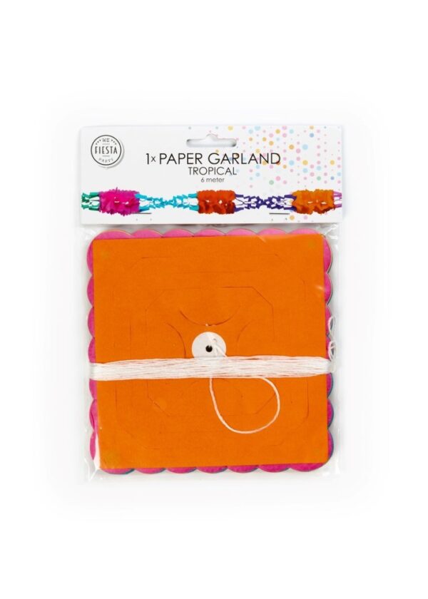 Paper Garland Tropical 6m