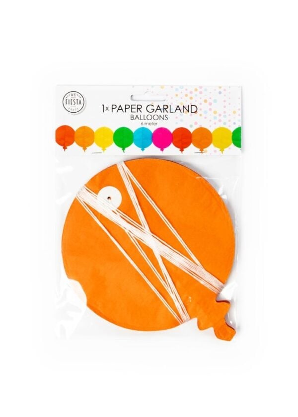 Paper Garland Balloons 6m
