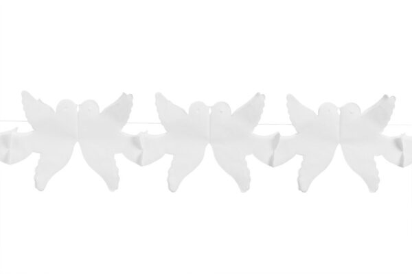 Paper Garland Doves 6m - Image 2