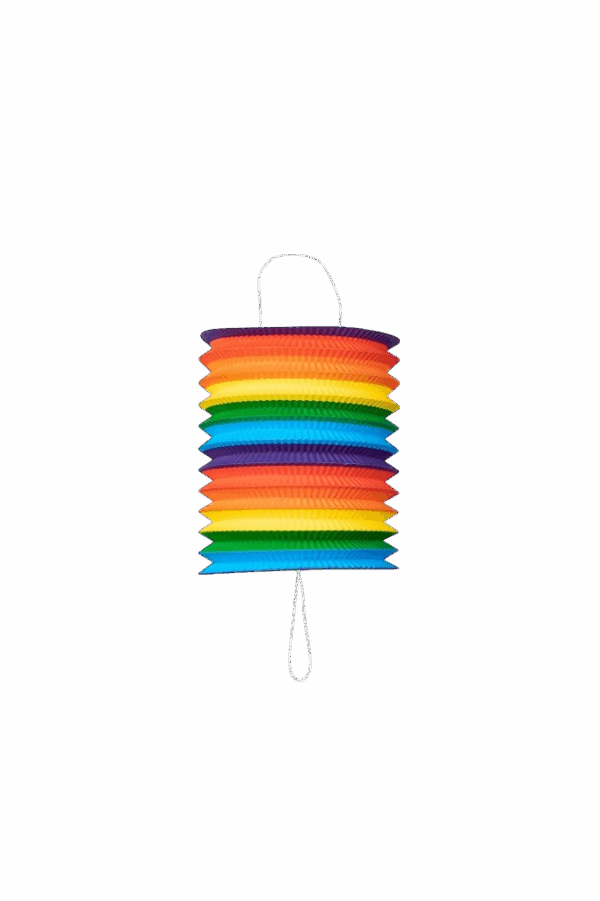 Paper lantern Rainbow D16cm