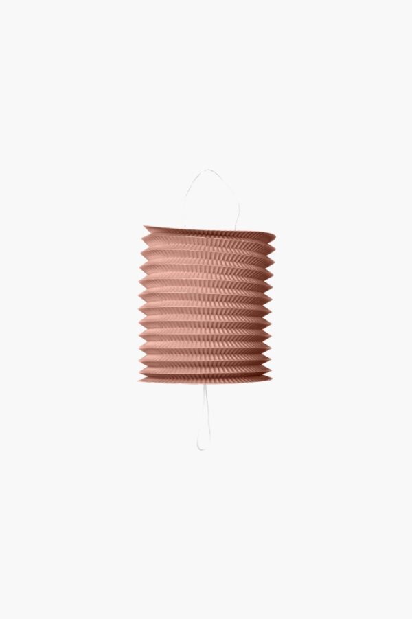Paper lantern Rose gold metallic D16cm