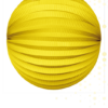 Paper lantern round Yellow D25cm - Image 2