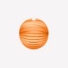 Paper lantern round Orange D25cm