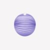 Paper lantern round Lilac D25cm