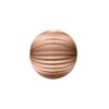 Paper lantern round Rose gold metallic D25cm