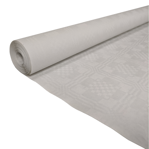 Paper tablecover 1,19x8m white