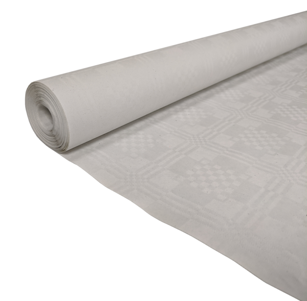 Paper tablecover 1x10m white