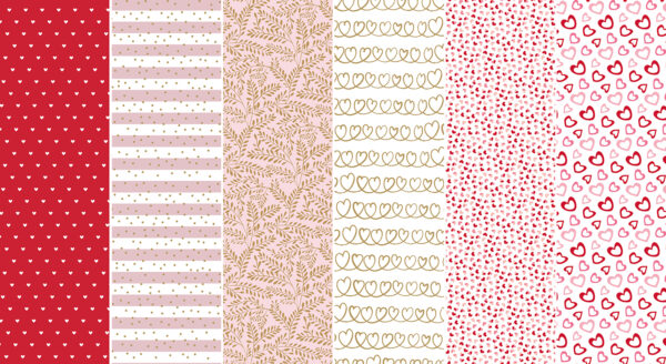Paper Giftwrap, 70 x 200cm - Love - Image 2