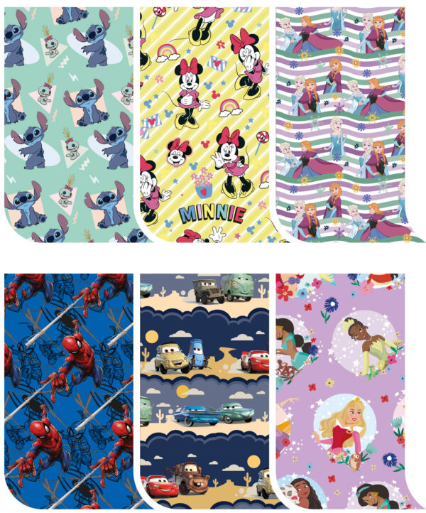 Paper Giftwrap, 70 x 200cm - Disney - Marvel - Pixar - Image 3