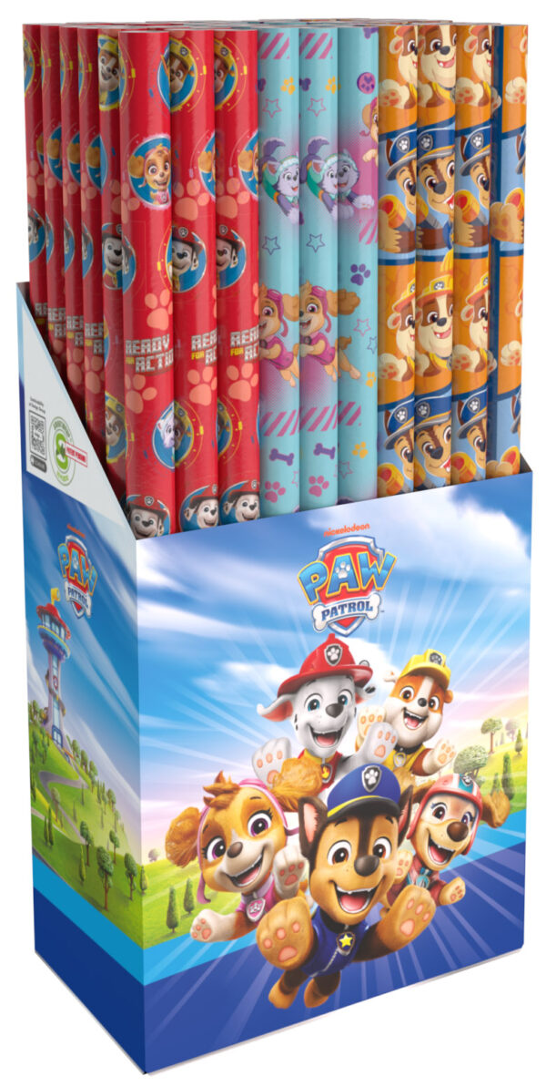 Paper Giftwrap, 70 x 200cm - Paw Patrol - Image 3