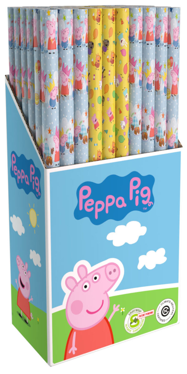 Paper Giftwrap, 70 x 200cm - Peppa Pig - Image 2