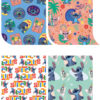 Paper Giftwrap, 70 x 200cm - Stitch - Image 2