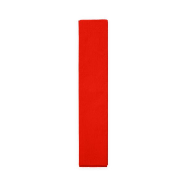 Crepe paper  50x250cm red - Image 2