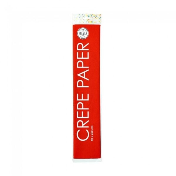 Crepe paper  50x250cm red