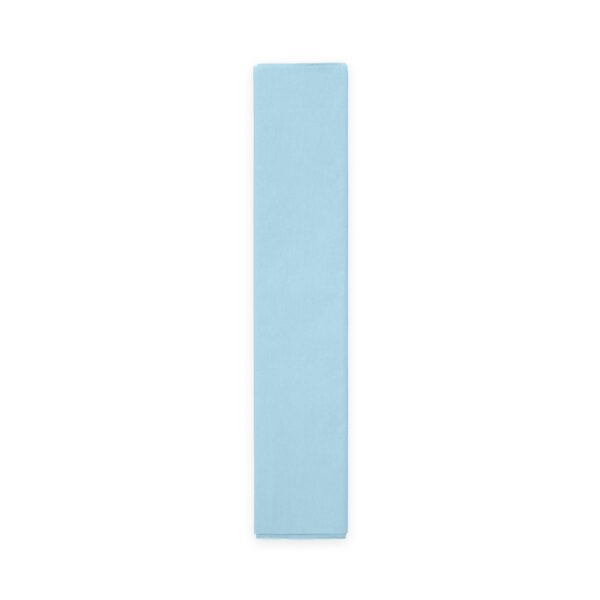 Crepe paper  50x250cm baby blue - Image 2