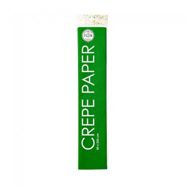 Crepe paper  50x250cm apple green