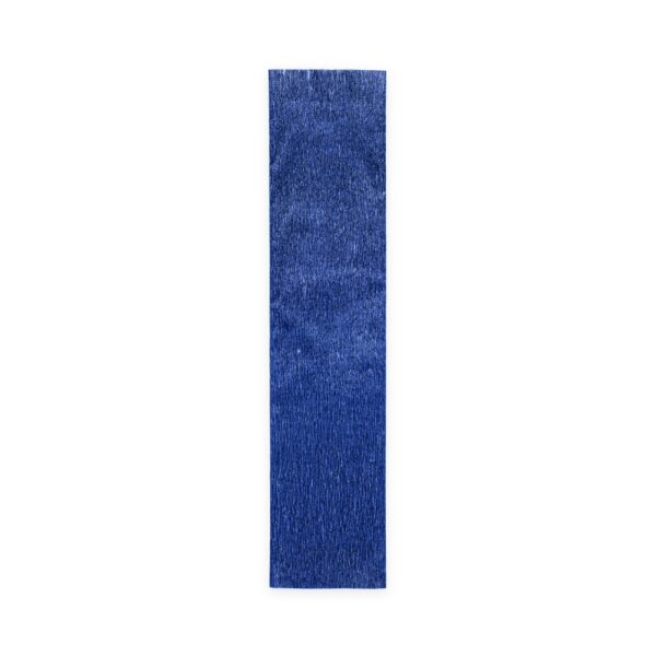 Metallic Crepe 50x150cm dark blue - Image 2