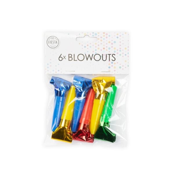 6 Blow outs metallic mixed - Image 2