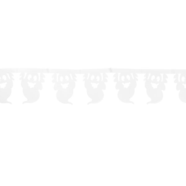 Paper Garland ghosts 6m