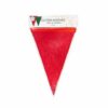 Bunting Glitter 6m red/green  flagsize 20x30cm - Image 2