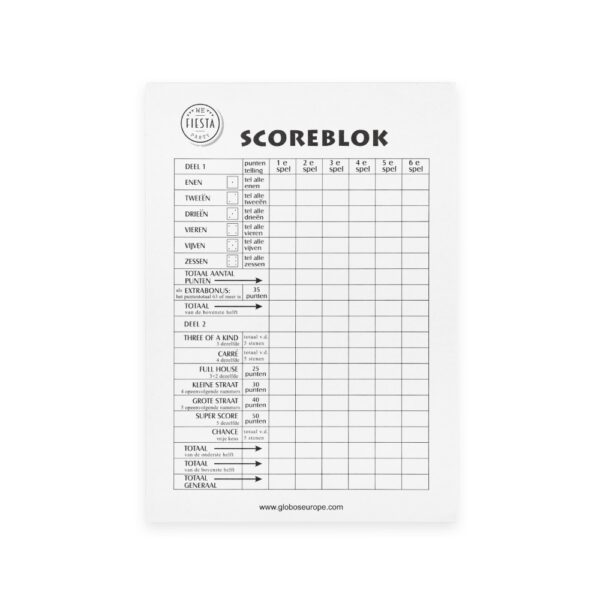 Score blok 14,5x21cm 50 sheets