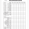 Score blok 14,5x21cm 50 sheets - Image 2