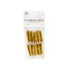 10 Parasol picks metallic gold - Image 2