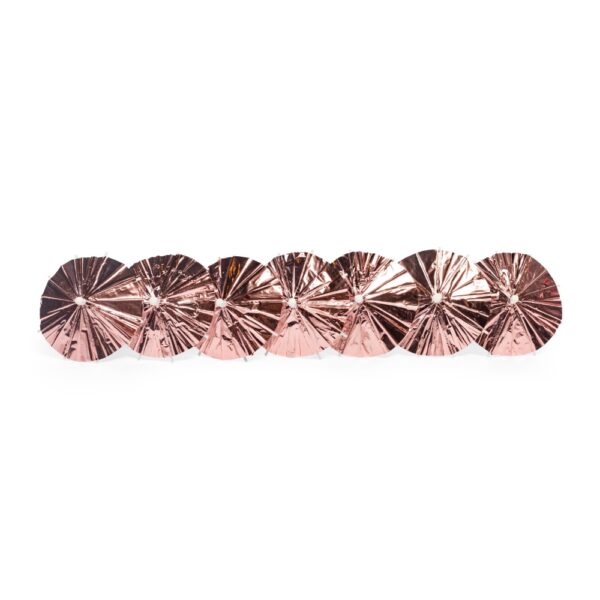 10 Parasol picks metallic rose gold