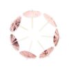 10 Parasol picks metallic rose gold - Image 2