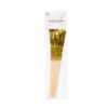 10 Foil picks gold 24cm - Image 2