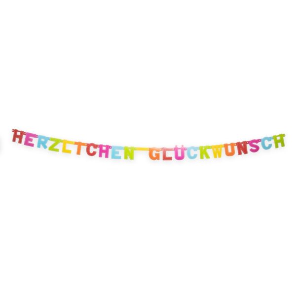 Letterbanner Herzlichen Glückwunsch - Image 3