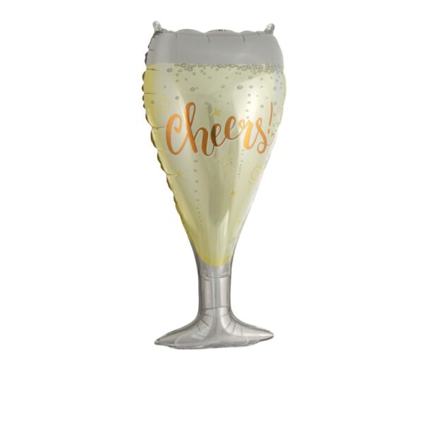 Foilballoon Champagne glass 40x84cm