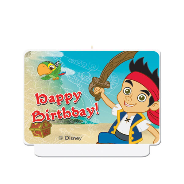 1 Happy Birthday Decor Candle - Captain Jake