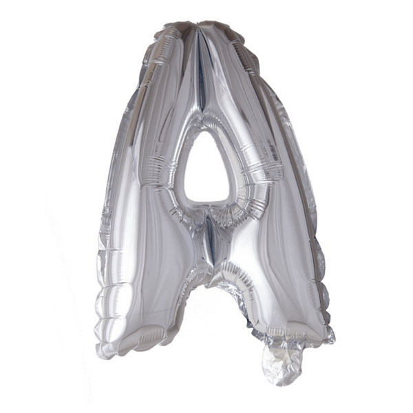 Foilballoon 16" A silver