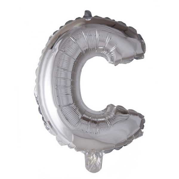 Foilballoon 16" C silver
