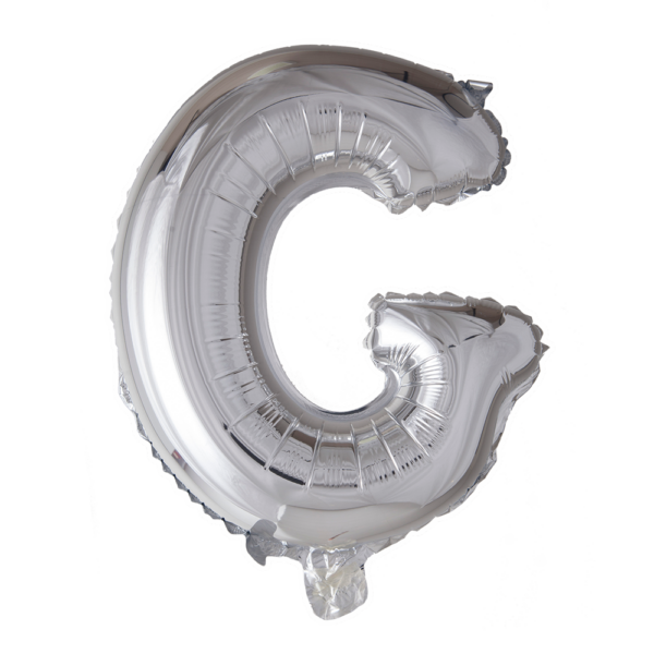 Foilballoon 16" G silver
