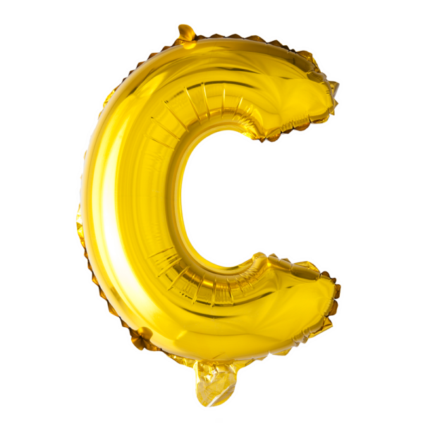 Foilballoon 16" C gold