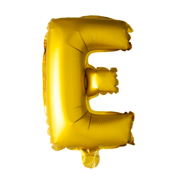 Foilballoon 16" E gold