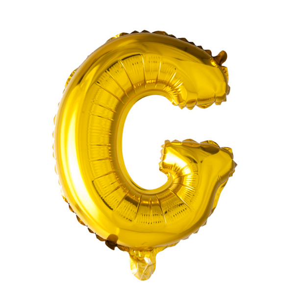 Foilballoon 16" G gold