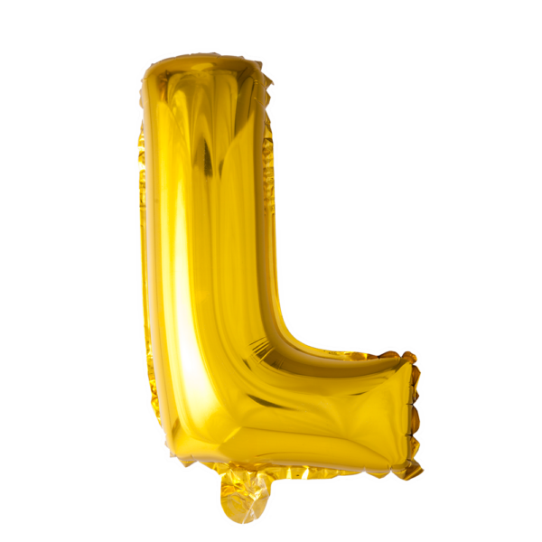 Foilballoon 16" L gold