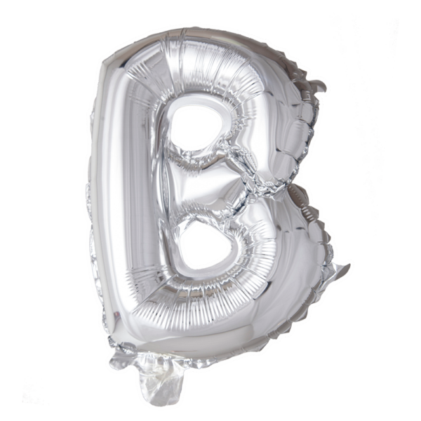 Foilballoon 40'' B silver