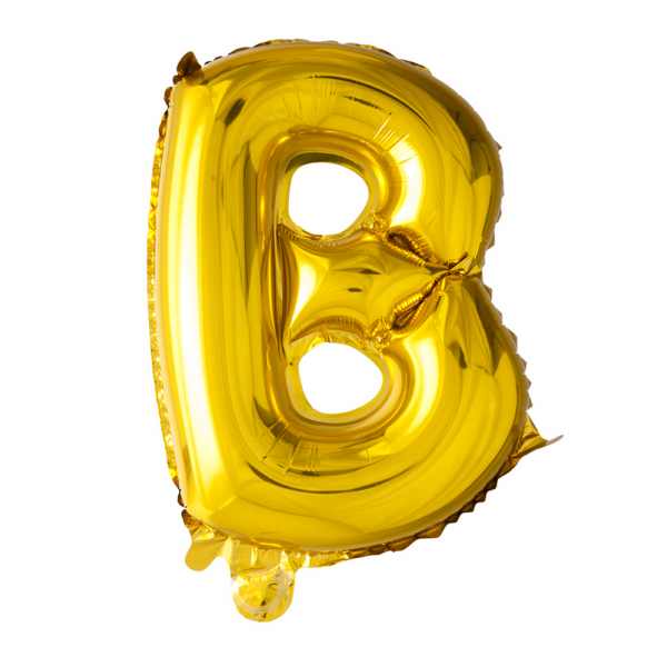 Foilballoon 40'' B gold