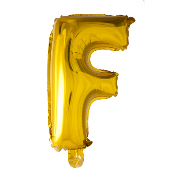 Foilballoon 40'' F gold