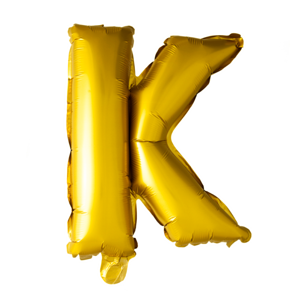 Foilballoon 40'' K gold