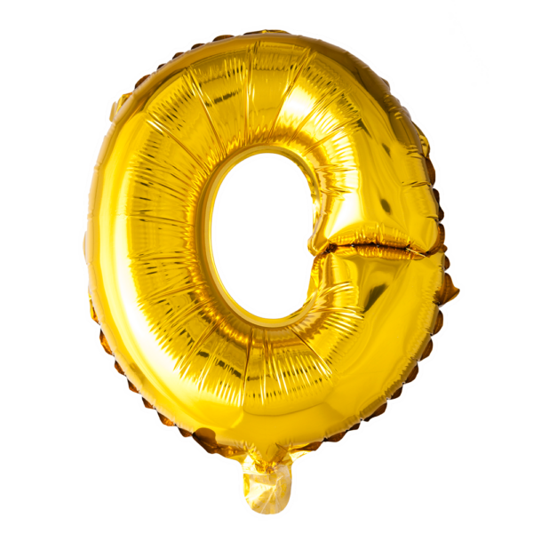 Foilballoon 40'' O gold