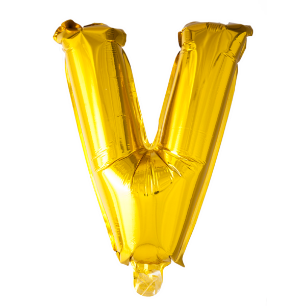 Foilballoon 40'' V gold