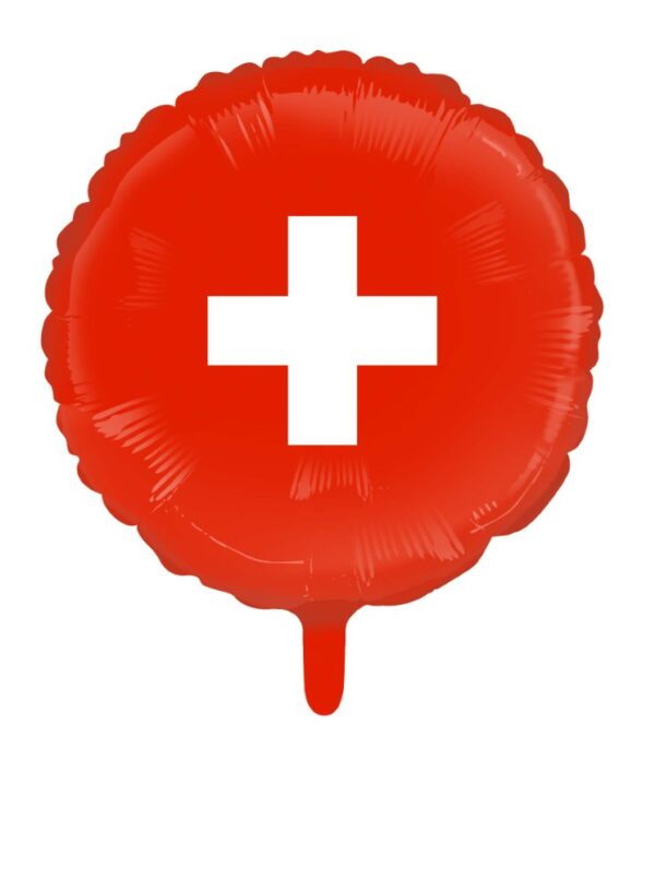 Foilballoon 18'' Switzerland